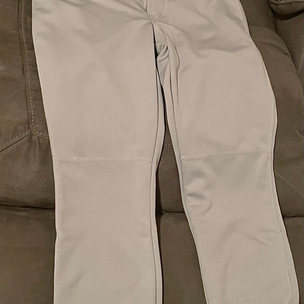 Youth Large Grey Softball Pants